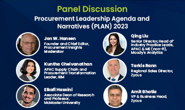 Procurement Leadership Agenda & Narratives (PLAN) for 2023