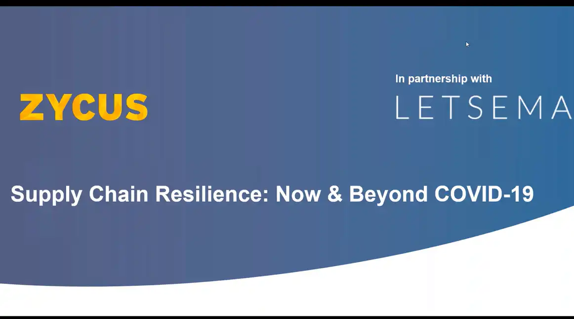 Building a Resilient Supply Chain in the COVID-19 Era and Beyond