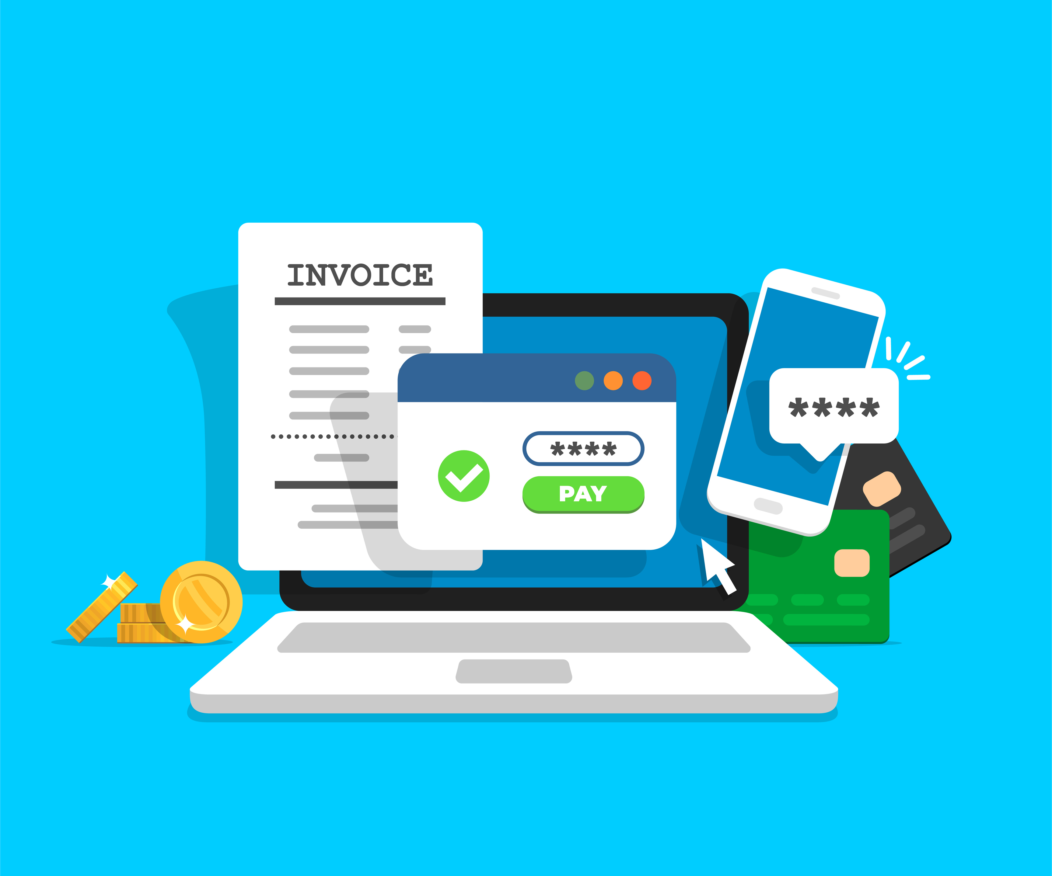 Automated invoicing and invoice matching