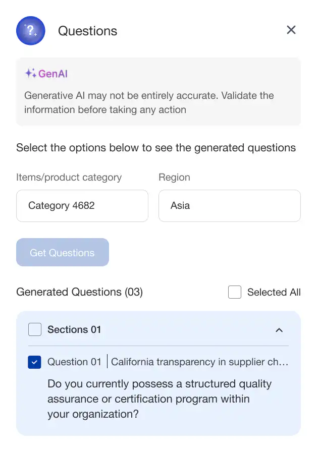 questions