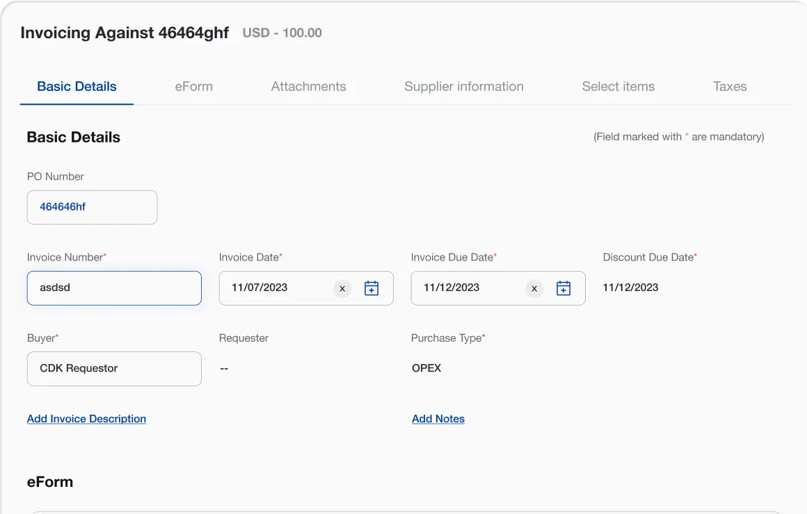 Intelligent Invoice Validation