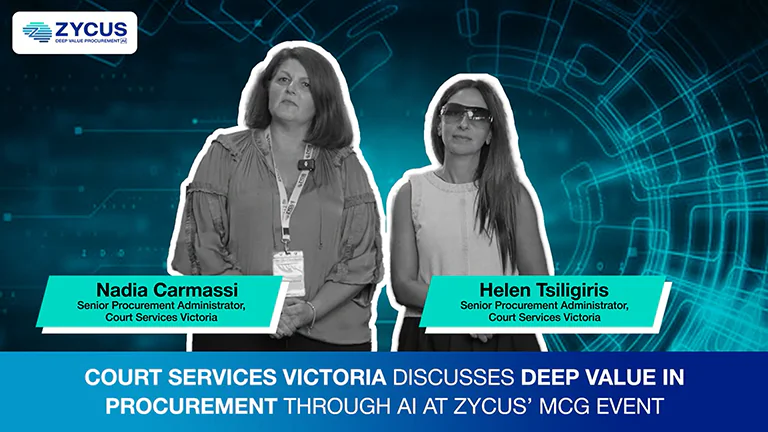 Court Services Victoria Procurement Transformation with Zycus