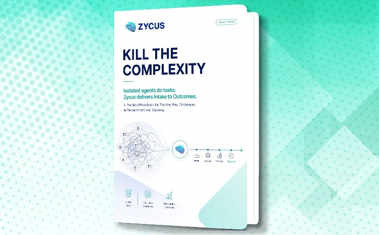 Kill the Complexity - Zycus procurement whitepaper cover
