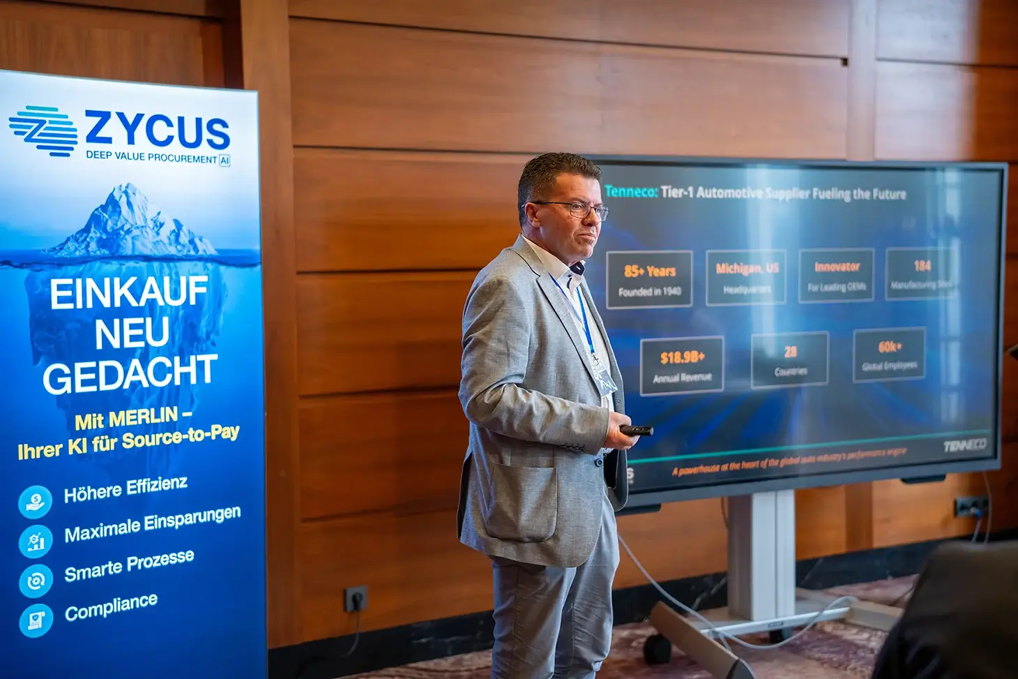 Zycus AI Procurement Roadshow Frankfurt