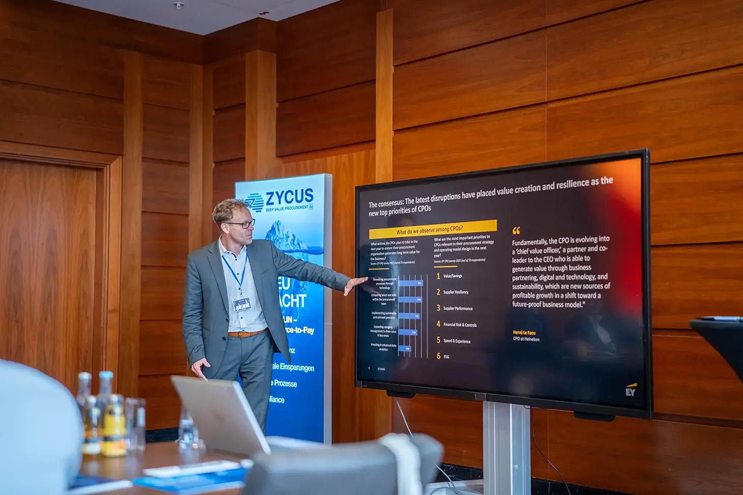 Zycus AI Procurement Roadshow Frankfurt