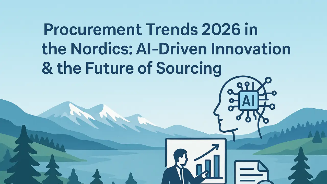 Procurement Trends Nordics 2026: AI, ESG & Supplier Resilience