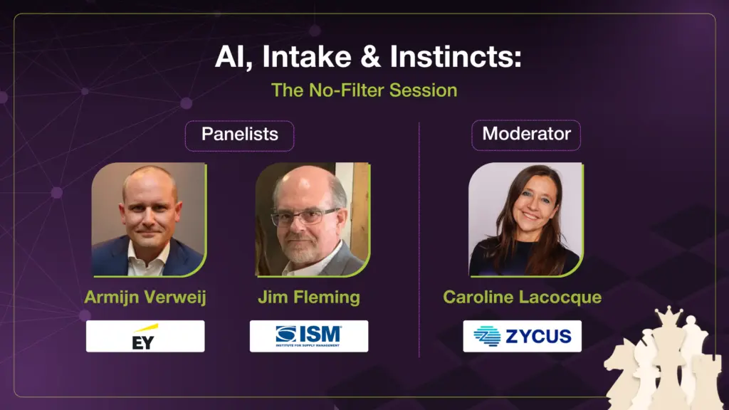 EY + ISM Panel — Procurement Instincts & AI Reality