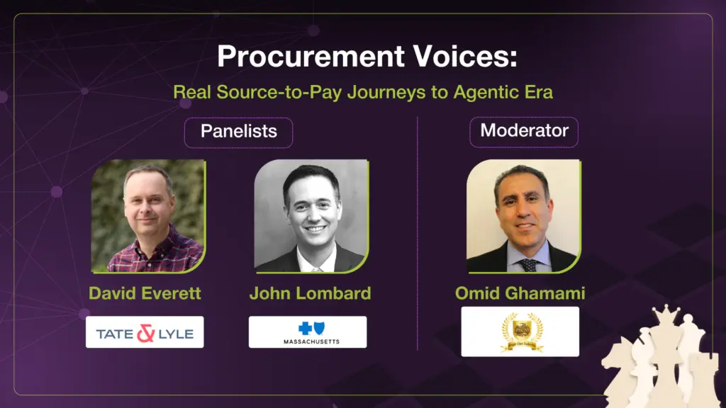 EY + ISM Panel — Procurement Instincts & AI Reality