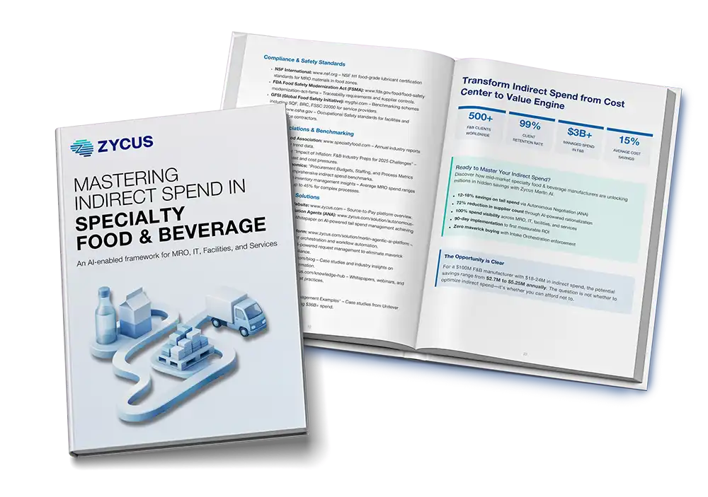 Mastering Indirect Spend in Specialty Food & Beverage