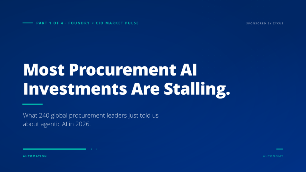Why Procurement AI is Stalling