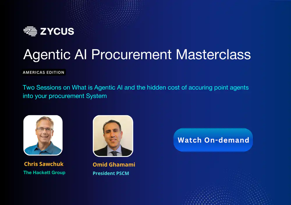 Agentic AI Governance in Procurement masterclass with The Hackett Group and PSCM Institute